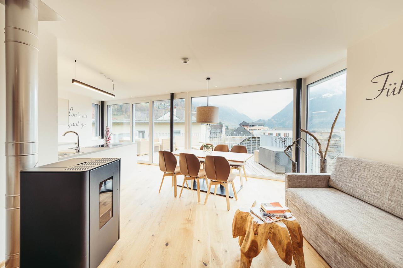 Adler Alpen Apartments Schruns Extérieur photo